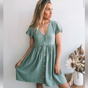Esther&Co green dress